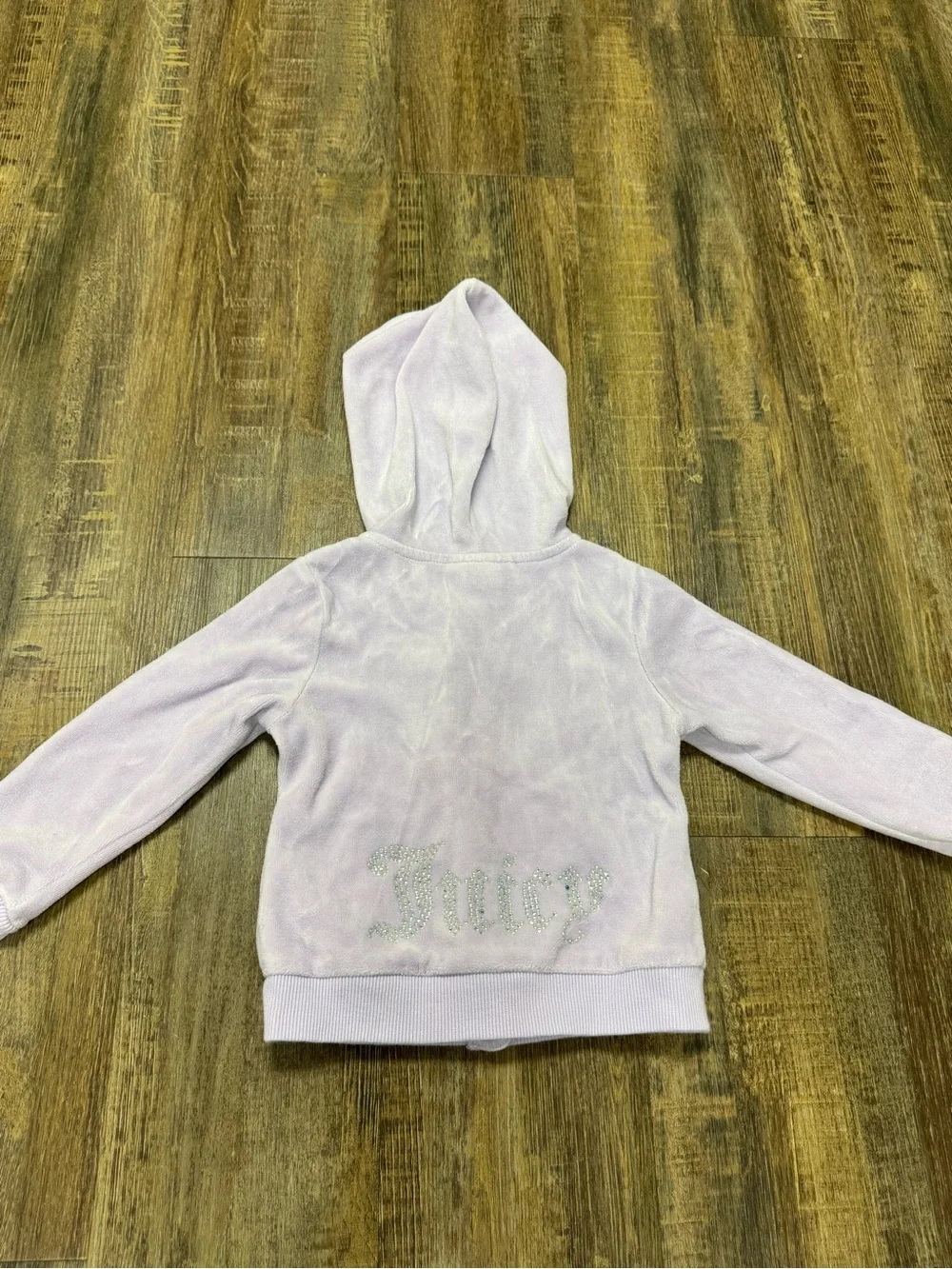Juicy Couture Lilac Girls Plush Hoodie & Jogger Set 24M